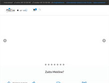 Tablet Screenshot of mekline.ba